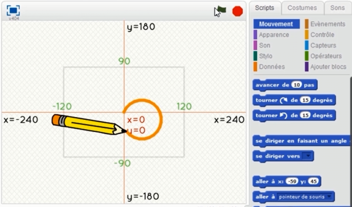 TUTORIELS - UTILISER LE STYLO DANS SCRATCH